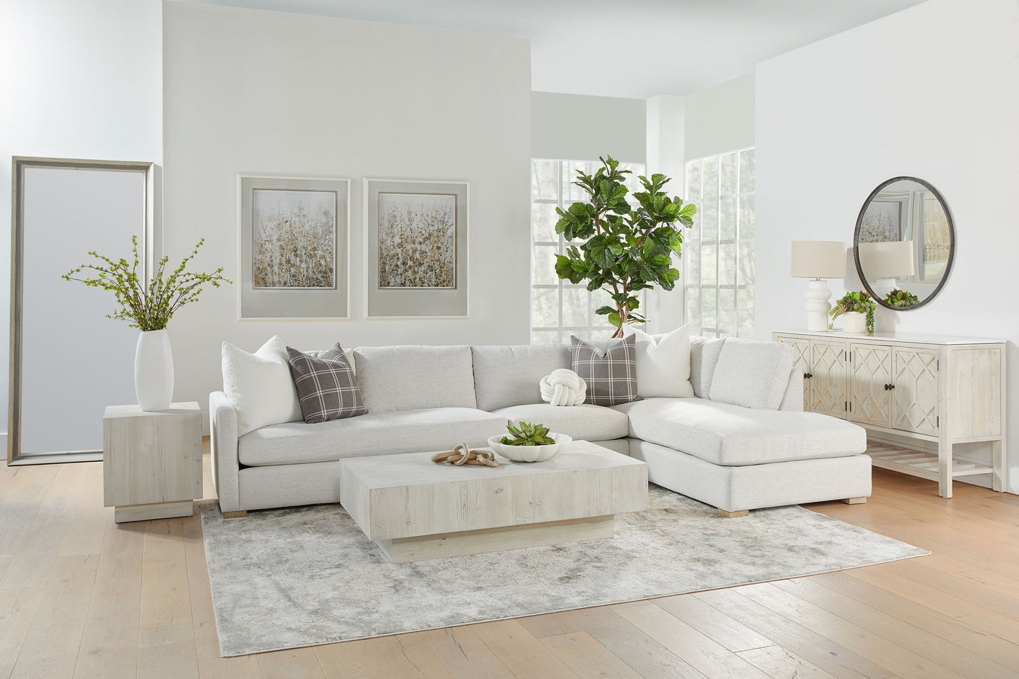 Clara Modular Right-Facing Chaise