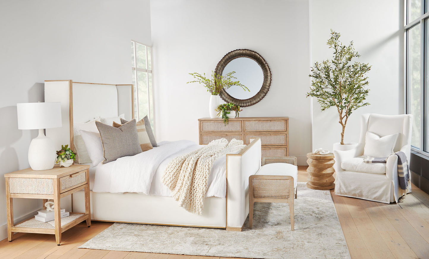 Malay 1-Drawer Nightstand