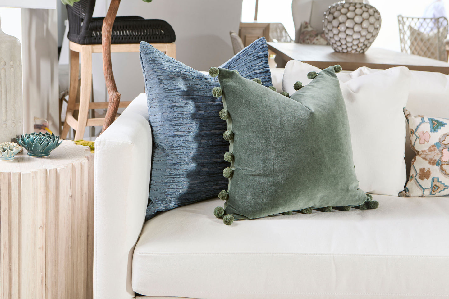 Siena 96" Plinth Base Sofa