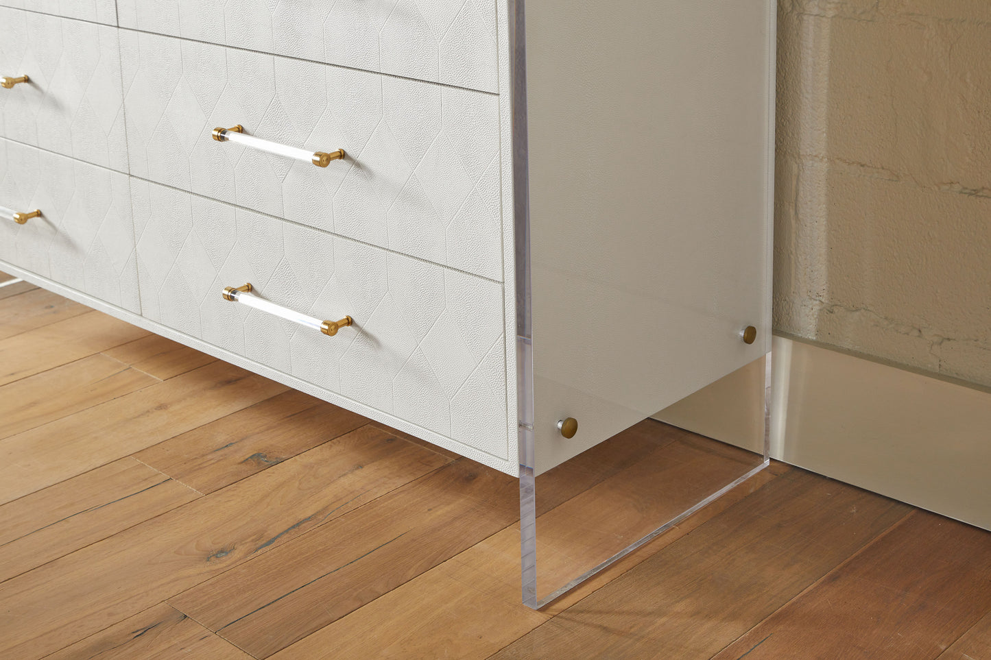Sonia Shagreen 6-Drawer Double Dresser