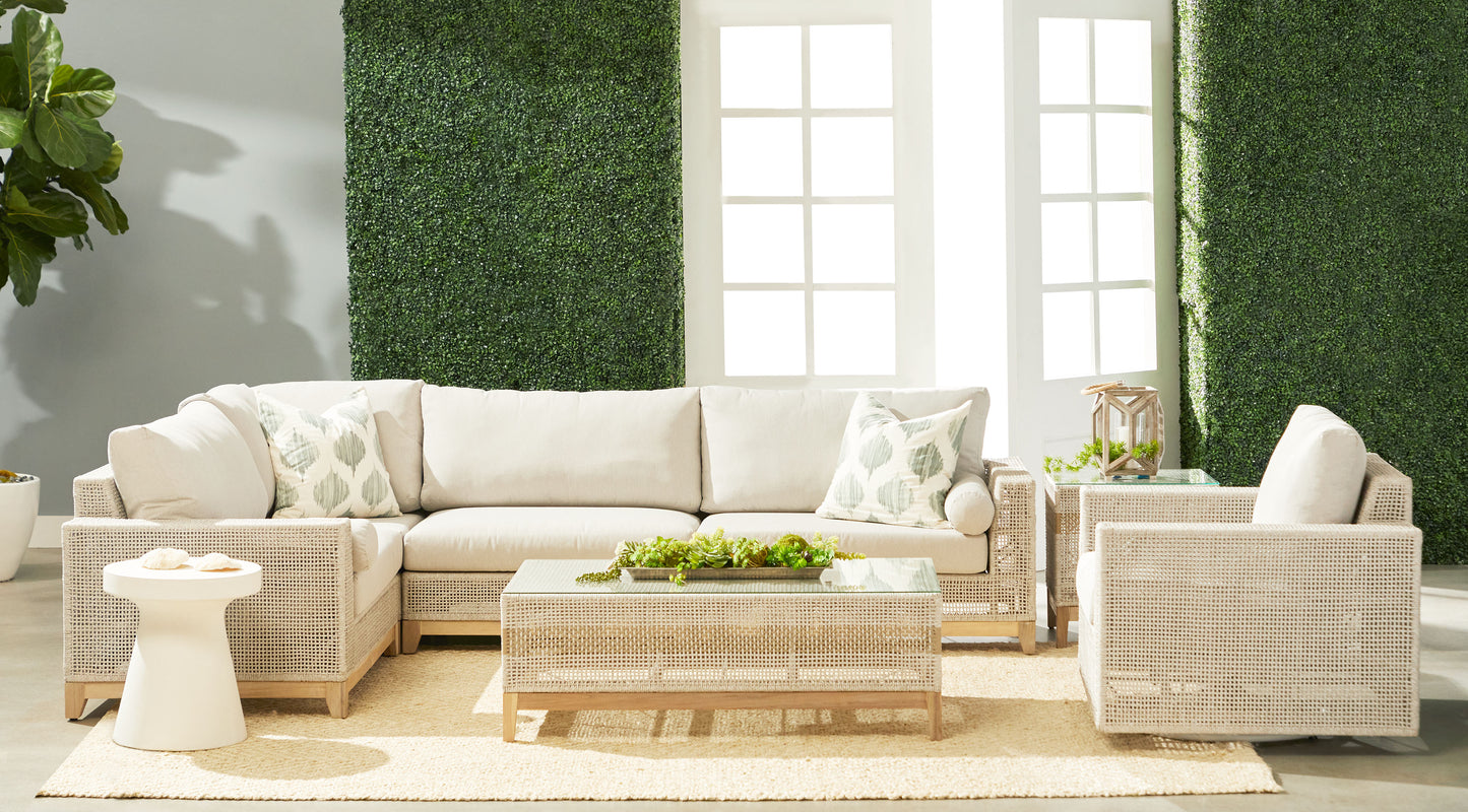 Tropez Outdoor Swivel Rocker Sofa Chair