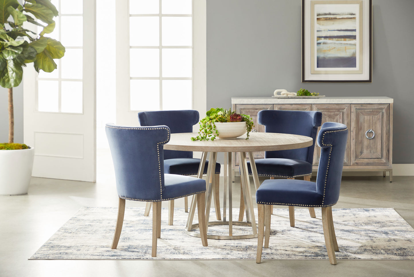 Azure Carrera Media Sideboard