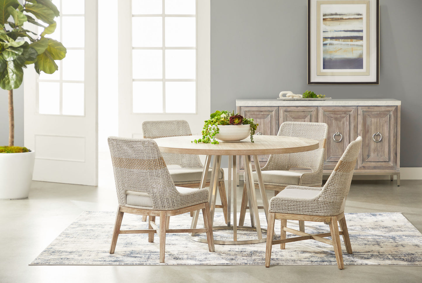 Azure Carrera Media Sideboard