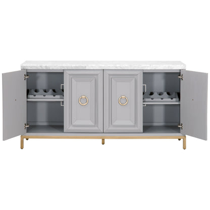 Azure Carrera Media Sideboard