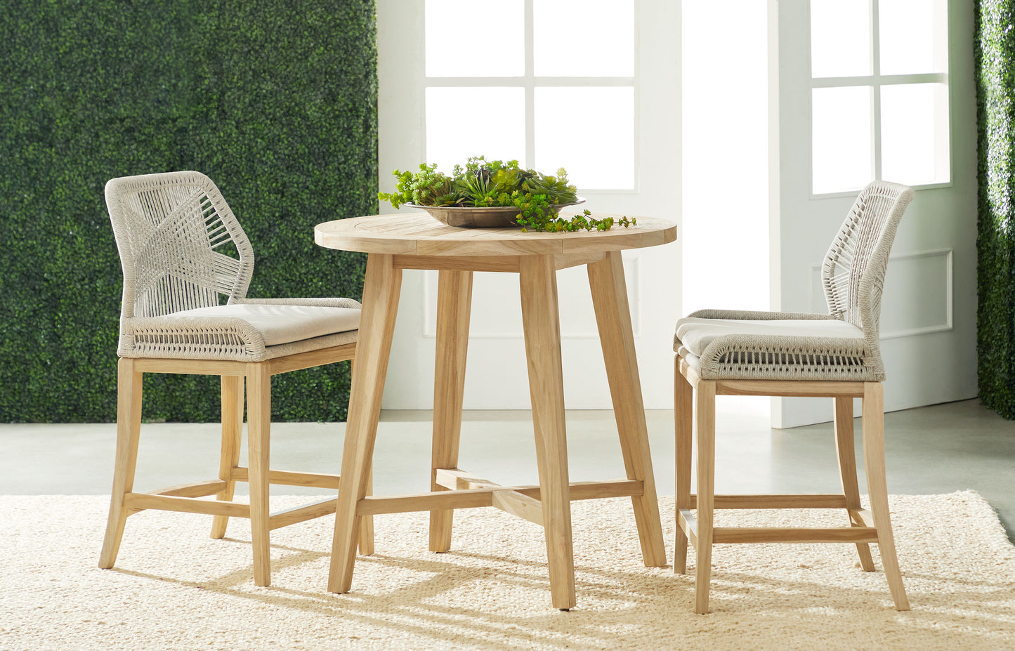 Carmel Outdoor 36" Round Counter Table