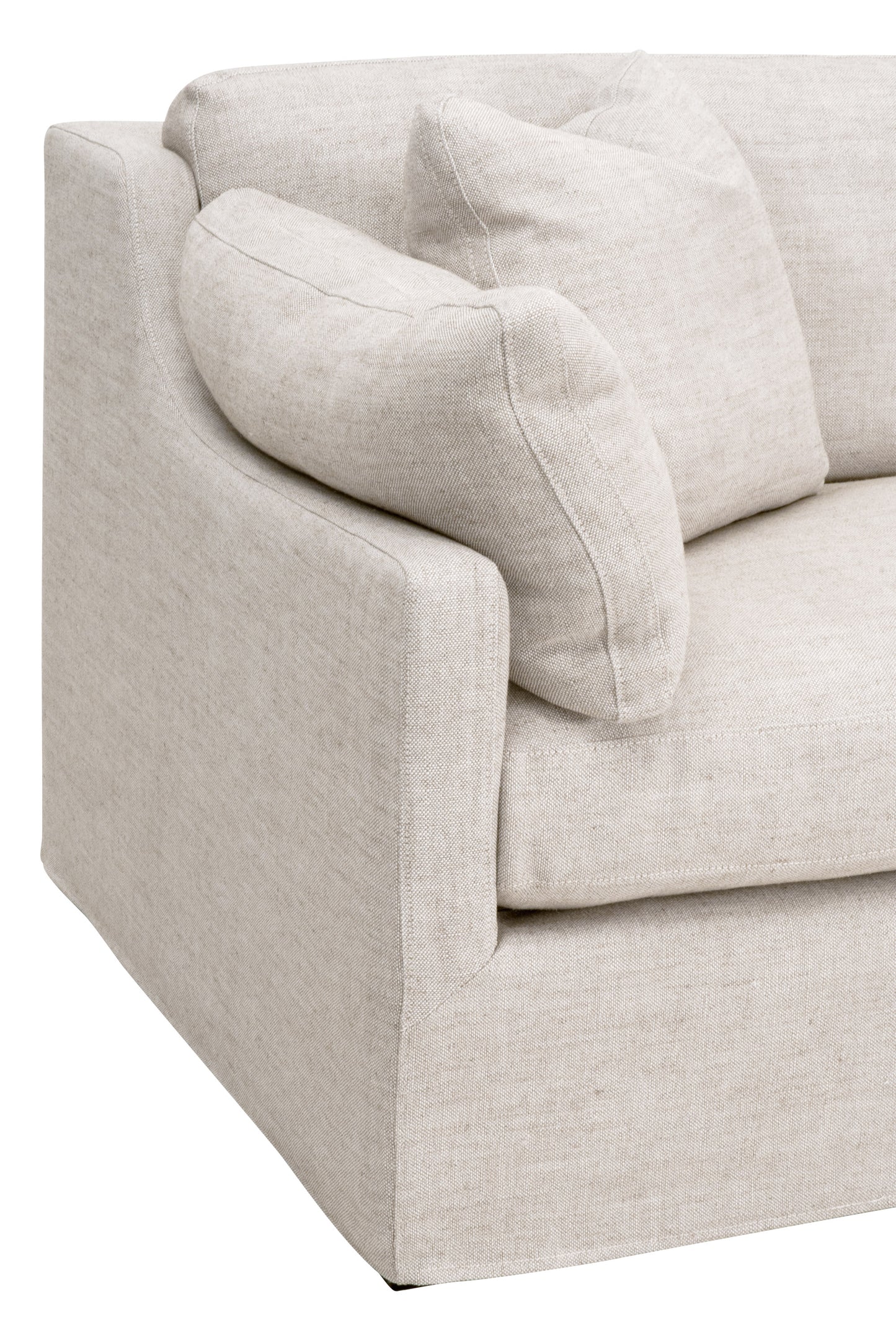 Lena 95" Slope Arm Slipcover Sofa
