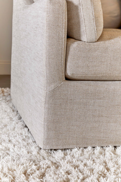 Lena 95" Slope Arm Slipcover Sofa