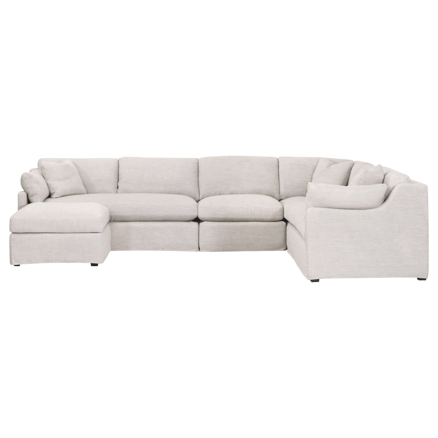 Lena Modular Slipcover Ottoman