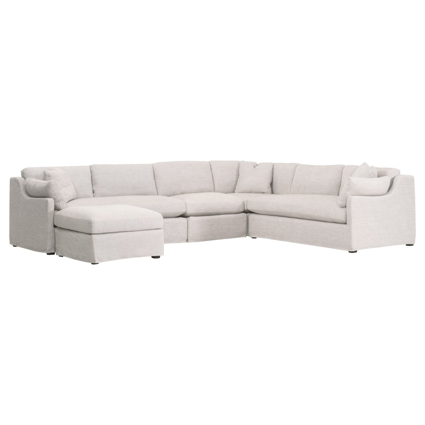 Lena Modular Slipcover Ottoman
