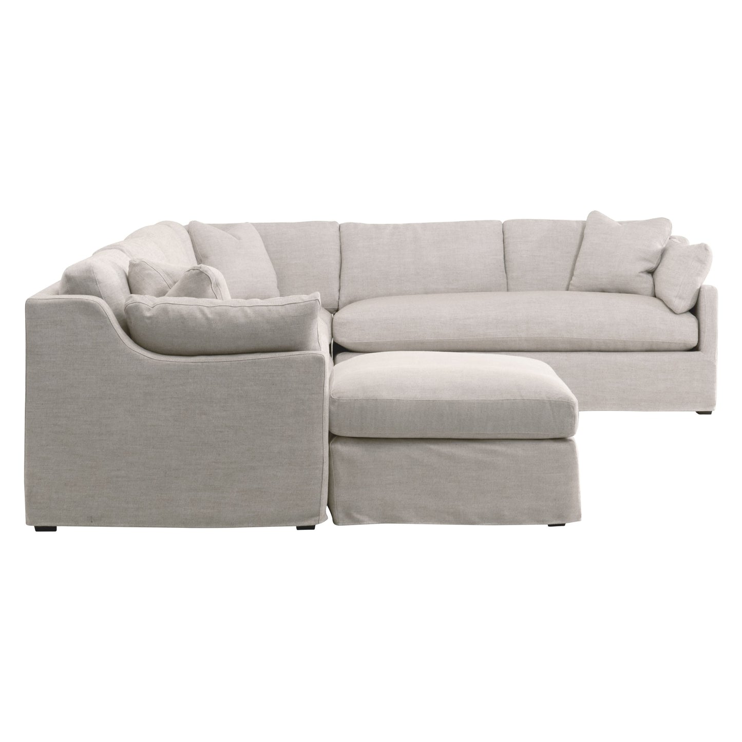 Lena Modular Slipcover Ottoman