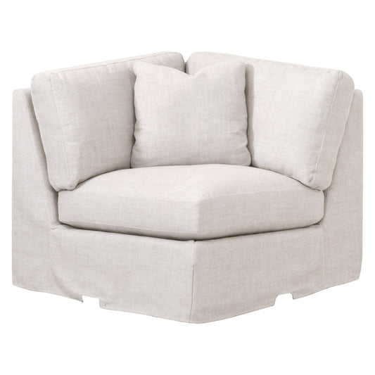 Lena Modular Slipcover Corner Chair