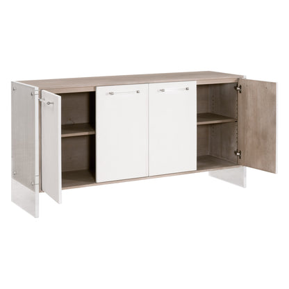 Lorin Shagreen Media Sideboard