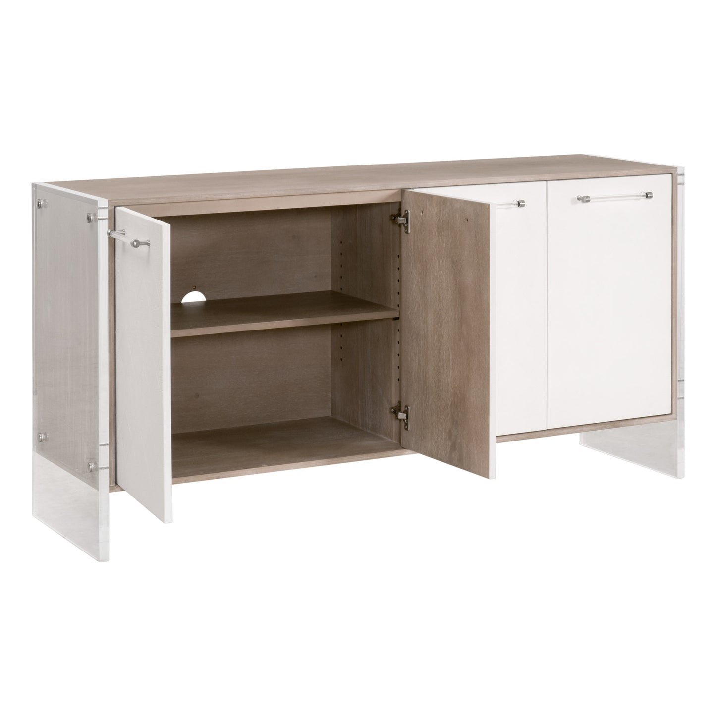Lorin Shagreen Media Sideboard