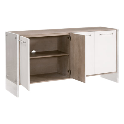 Lorin Shagreen Media Sideboard