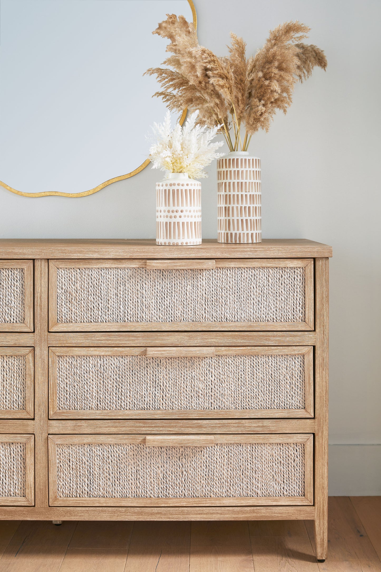 Malay 6-Drawer Double Dresser