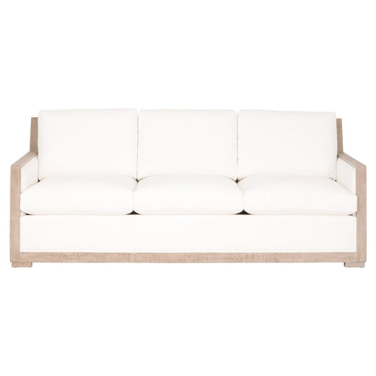Manhattan 85" Wood Trim Sofa