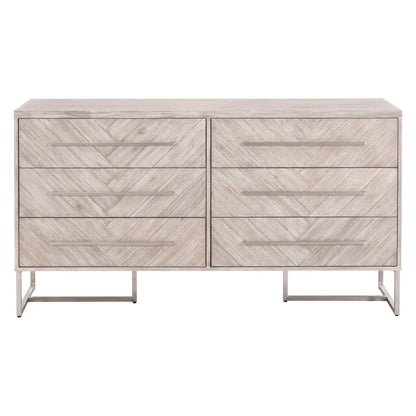 Mosaic 6-Drawer Double Dresser