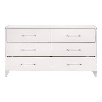 Sonia Shagreen 6-Drawer Double Dresser
