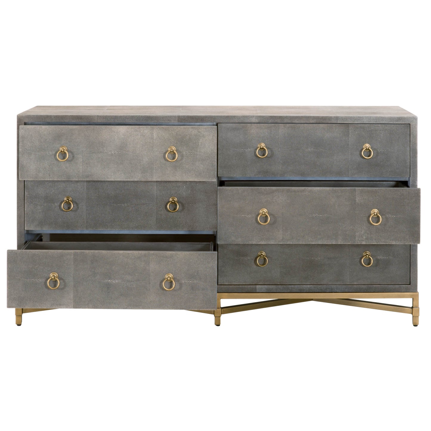 Strand Shagreen 6-Drawer Double Dresser