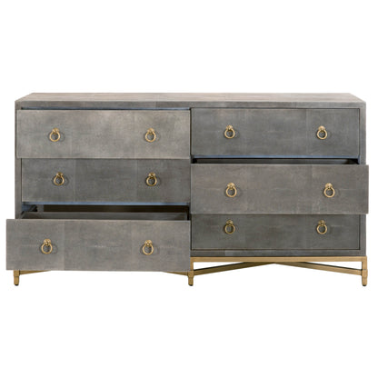 Strand Shagreen 6-Drawer Double Dresser