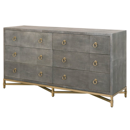 Strand Shagreen 6-Drawer Double Dresser
